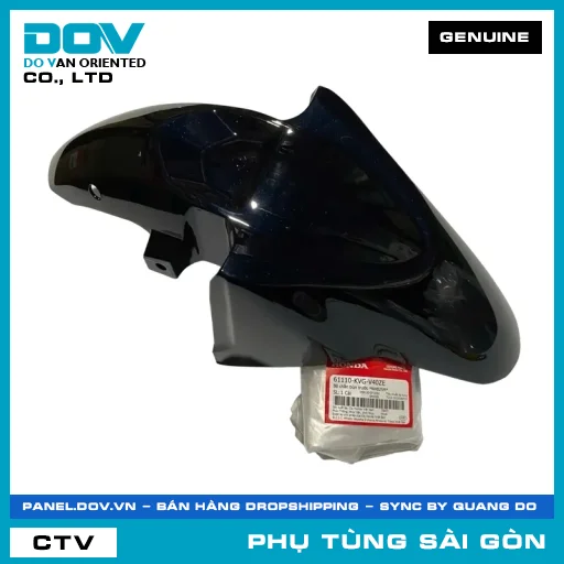 BỘ DÈ CHẮN BÙN TRƯỚC *NHB25M* | HONDA PARTS CODE 61110KVGV40ZE — 61110KVGV40ZE