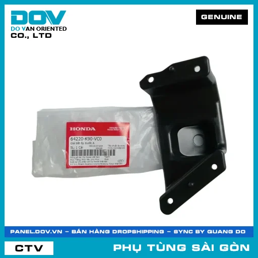 GIÁ BẮT ỐP TRƯỚC A | HONDA PARTS CODE 64220K90VC0 — 64220K90VC0