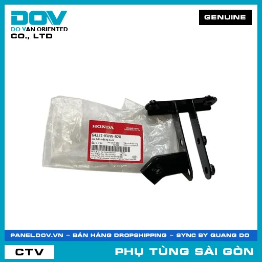 GIÁ BẮT MẶT NẠ TRƯỚC | HONDA PARTS CODE 64221KWWB20 — 64221KWWB20