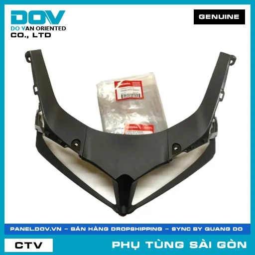 BỘ ỐP ỐNG YẾM TRÁI *TBLACK* | HONDA PARTS CODE 64303K2VN30ZA — 64303K2VN30ZA