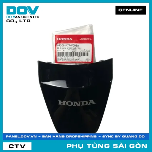 BỘ ỐP TRANG TRÍ MẶT TRƯỚC *NH1* | HONDA PARTS CODE 64306K77V00ZA — 64306K77V00ZA