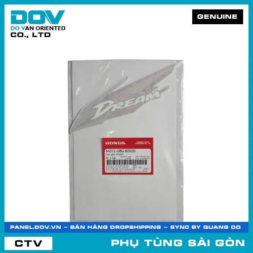 TEM YẾM *R150* | HONDA PARTS CODE 64311GBGB20ZD — 64311GBGB20ZD