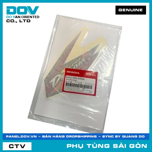 TEM YẾM R150K | HONDA PARTS CODE 64311KFV970ZA — 64311KFV970ZA