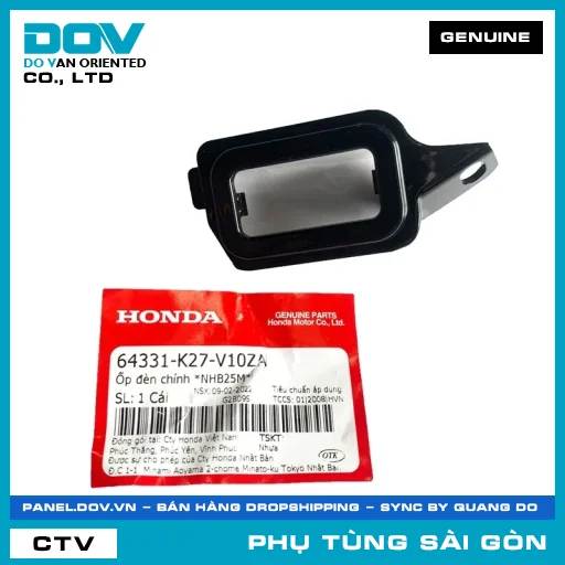 ỐP ĐÈN CHÍNH *NHB25M* | HONDA PARTS CODE 64331K27V10ZA — 64331K27V10ZA