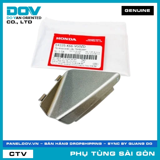 ỐP KHÓA KHẨN CẤP *NHB24M* | HONDA PARTS CODE 64335K66VG0ZD — 64335K66VG0ZD