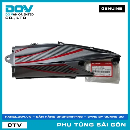 BỘ ỐP TRUNG TÂM PHẢI*NHB25* | HONDA PARTS CODE 64350K03V20ZB — 64350K03V20ZB