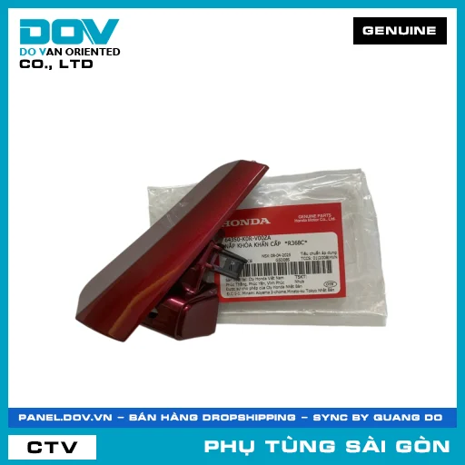 NẮP KHÓA KHẨN CẤP *R368C* | HONDA PARTS CODE 64350K0RV00ZA — 64350K0RV00ZA