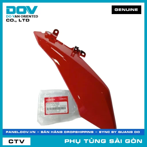 ỐP NHỰA TRƯỚC PHẢI *R389* | HONDA PARTS CODE 64350K56V50ZE — 64350K56V50ZE