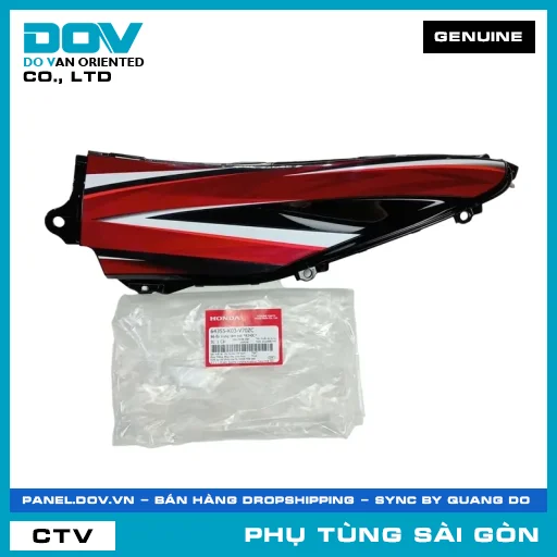 BỘ ỐP TRUNG TÂM TRÁI *R340C* | HONDA PARTS CODE 64355K03V70ZC — 64355K03V70ZC