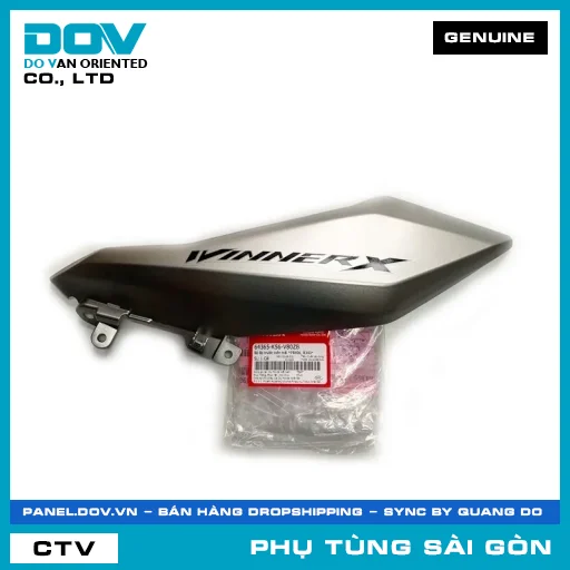 BỘ ỐP TRƯỚC TRÊN TRÁI *NHA40M* | HONDA PARTS CODE 64365K56V80ZB — 64365K56V80ZB