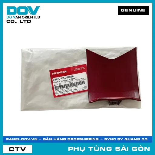 ỐP NHỰA TRUNG TÂM B *R368C* | HONDA PARTS CODE 64420K1ZJ10ZA — 64420K1ZJ10ZA