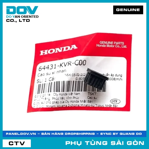 CAO SU XI NHAN | HONDA PARTS CODE 64431KVRC00 — 64431KVRC00