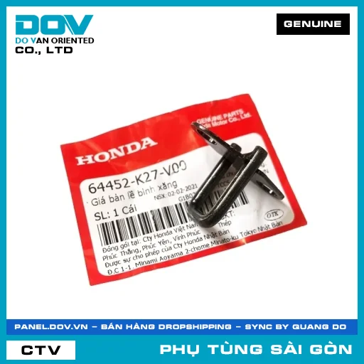 GIÁ BẢN LỀ BÌNH XĂNG | HONDA PARTS CODE 64452K27V00 — 64452K27V00