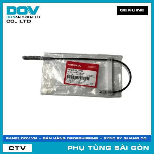 DÂY CÁP MỞ NẮP NHIÊN LIỆU | HONDA PARTS CODE 64455K12V01 — 64455K12V01