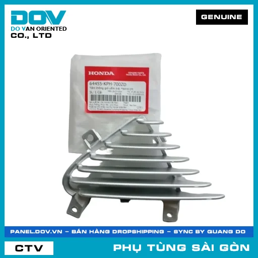 TẤM THÔNG GIÓ YẾM TRÁI *NH411M | HONDA PARTS CODE 64455KPH700ZD — 64455KPH700ZD