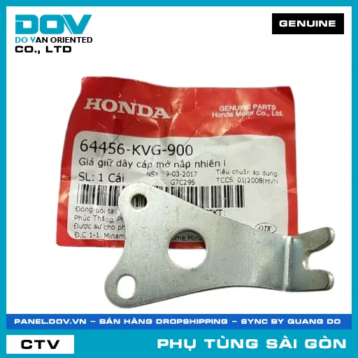 GIÁ GIỮ DÂY CÁP MỞ NẮP NHIÊN L | HONDA PARTS CODE 64456KVG900 — 64456KVG900