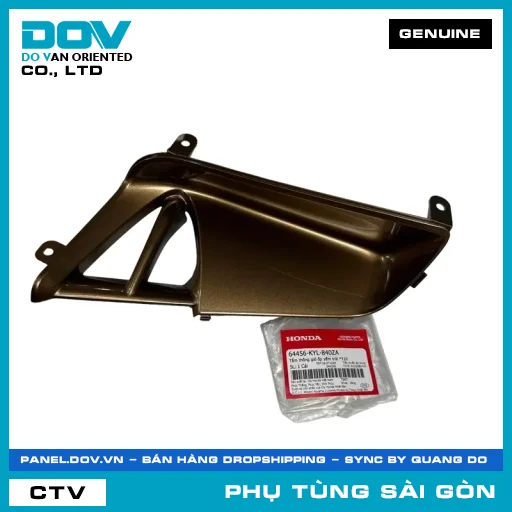 TẤM THÔNG GIÓ ỐP YẾM TRÁI *Y20 | HONDA PARTS CODE 64456KYL840ZA — 64456KYL840ZA