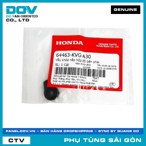 VẤU KHÓA NẮP HỘP ĐỒ BÊN PHẢI | HONDA PARTS CODE 64463KVGA30 — 64463KVGA30