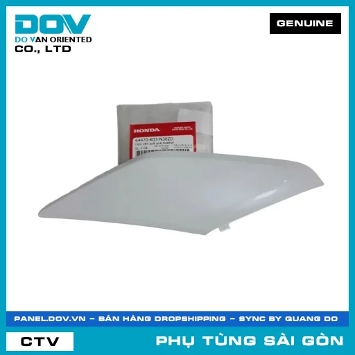CÁNH YẾM DƯỚI PHẢI NHB55P | HONDA PARTS CODE 64470K03N30ZD — 64470K03N30ZD