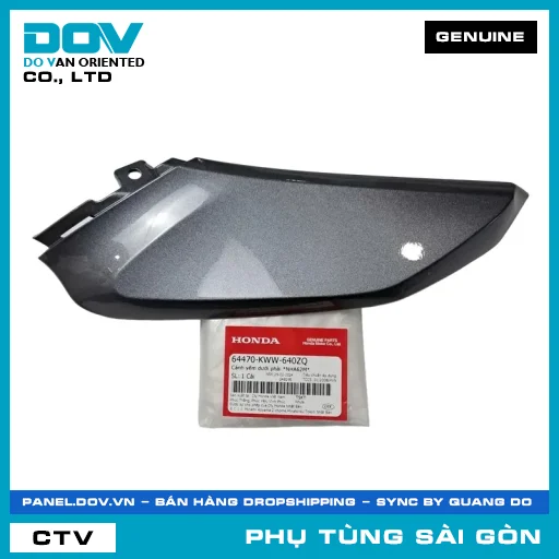 CÁNH YẾM DƯỚI PHẢI *NHA62M* | HONDA PARTS CODE 64470KWW640ZQ — 64470KWW640ZQ