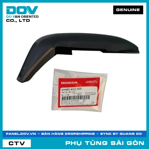 NẸP ỐP YẾM PHẢI | HONDA PARTS CODE 64480KVG900 — 64480KVG900