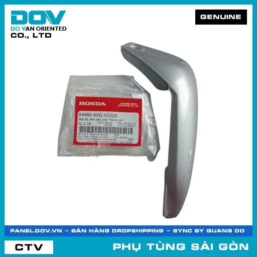 NẸP ỐP YẾM BÊN PHẢI *NH411M* | HONDA PARTS CODE 64480KVGV20ZA — 64480KVGV20ZA