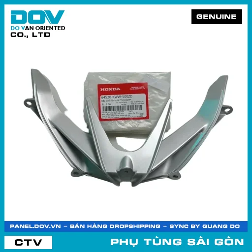 NẮP DƯỚI ỐP TRƯỚC *NH411M* | HONDA PARTS CODE 64520KWWV00ZD — 64520KWWV00ZD