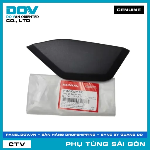THÔNG GIÓ ỐP SƯỜN PHẢI | HONDA PARTS CODE 64560KWWA00 — 64560KWWA00