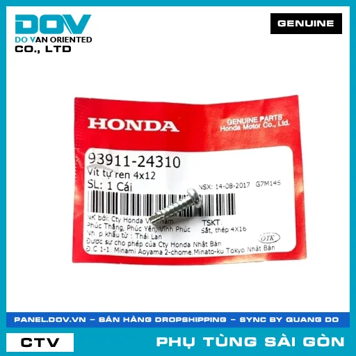 BỘ ỐP SƯỜN PHẢI *YR272M* | HONDA PARTS CODE 64600KTL640ZA — 64600KTL640ZA