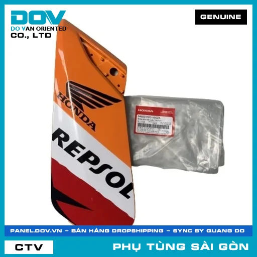 BỘ ỐP YẾM TRÁI TRƯỚC *YR271* | HONDA PARTS CODE 64600KVGV00ZA — 64600KVGV00ZA