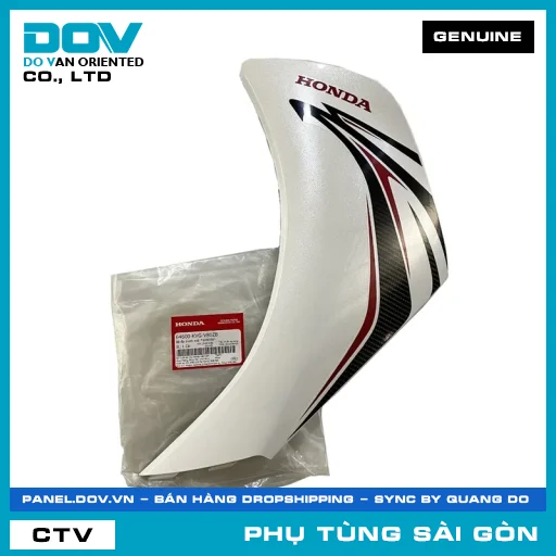 BỘ ỐP TRƯỚC TRÁI *NHB35K* | HONDA PARTS CODE 64600KVGV80ZB — 64600KVGV80ZB