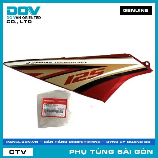 BỘ ỐP CỐP PHẢI *R313C* | HONDA PARTS CODE 64800KYL920ZB — 64800KYL920ZB