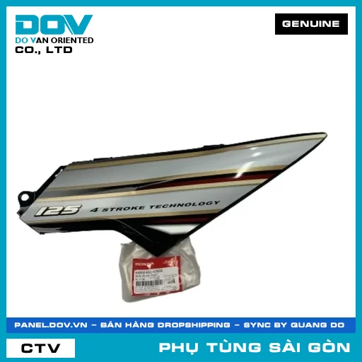 BỘ ỐP CỐP TRÁI *R313C* | HONDA PARTS CODE 64850KVLV30ZA — 64850KVLV30ZA