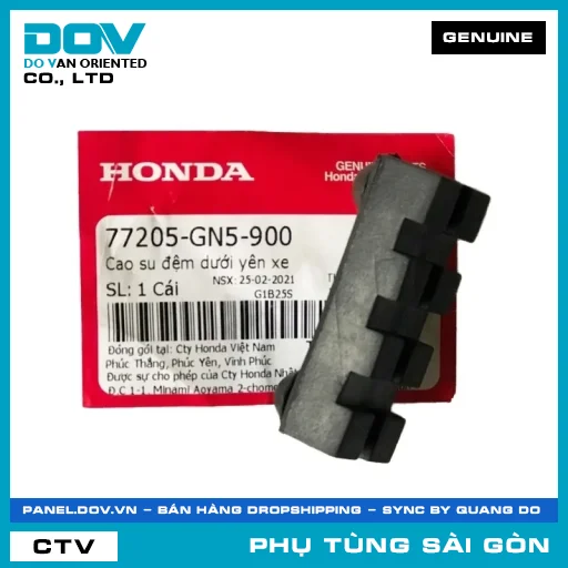 CAO SU ĐỆM DƯỚI YÊN XE | HONDA PARTS CODE 77205GN5900 — 77205GN5900
