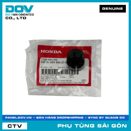 CAO SU ĐỆM BẢN LỀ YÊN | HONDA PARTS CODE 77206KEV940 — 77206KEV940