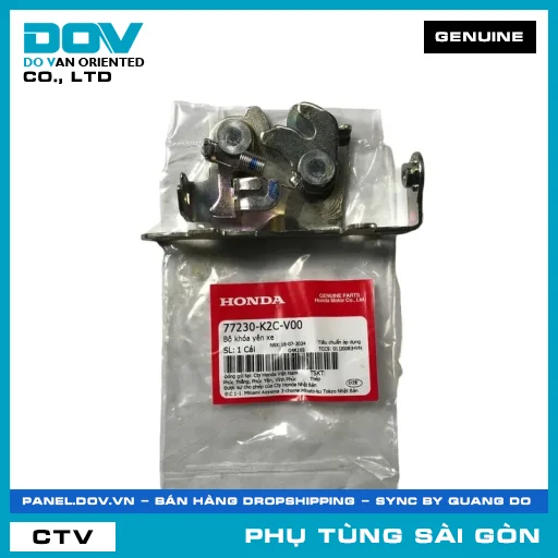 BỘ KHÓA YÊN XE | HONDA PARTS CODE 77230K2CV00 — 77230K2CV00