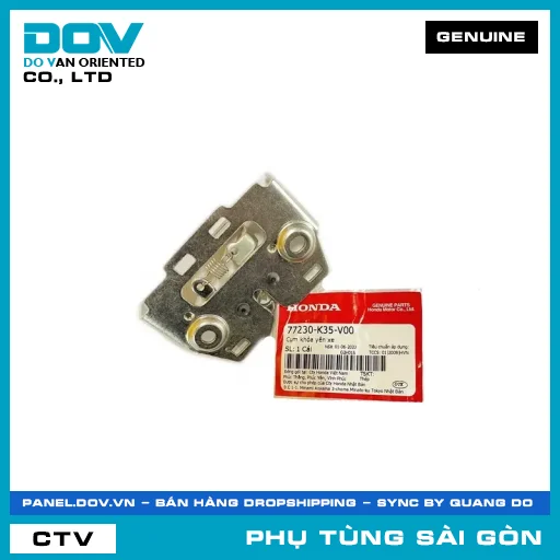 CỤM KHÓA YÊN XE | HONDA PARTS CODE 77230K35V00 — 77230K35V00