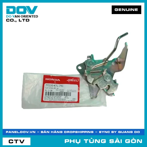 CỤM KHÓA YÊN XE | HONDA PARTS CODE 77230KTL741 — 77230KTL741