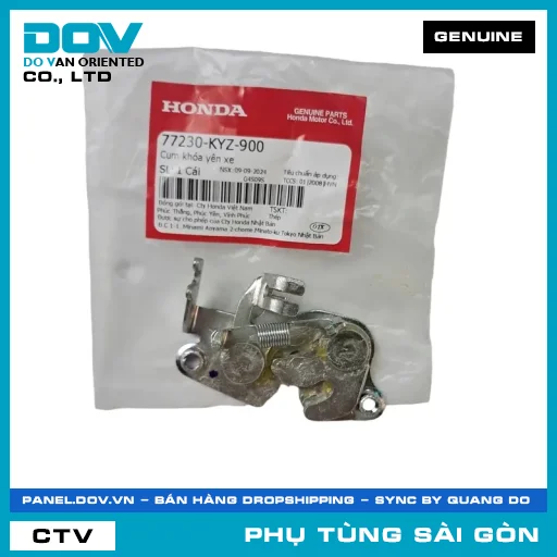 CỤM KHÓA YÊN XE | HONDA PARTS CODE 77230KYZ900 — 77230KYZ900