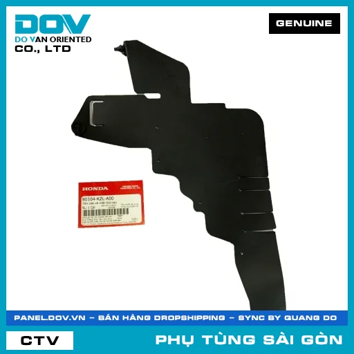 TẤM BẢO VỆ DÈ CHẮN BÙN SAU | HONDA PARTS CODE 80104KZLA00 — 80104KZLA00