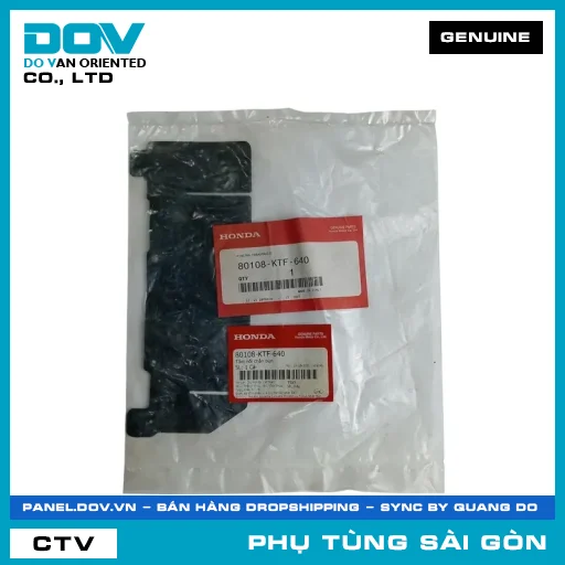 TẤM NỐI DÈ CHẮN BÙN | HONDA PARTS CODE 80108KTF640 — 80108KTF640