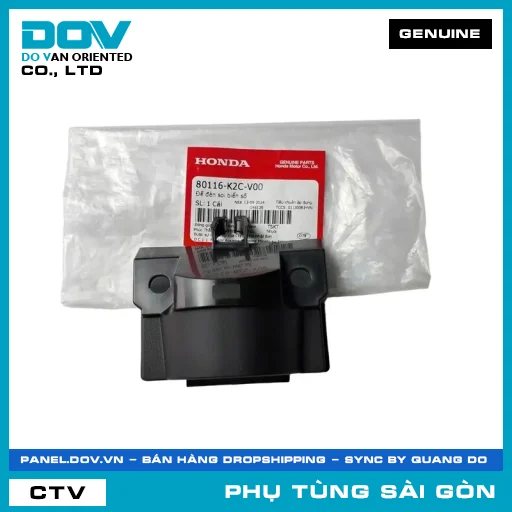 ĐẾ ĐÈN SOI BIỂN SỐ | HONDA PARTS CODE 80116K2CV00 — 80116K2CV00
