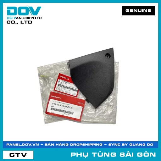 NẮP HỘP ĐỒ *NH1* | HONDA PARTS CODE 81135K53D00ZA — 81135K53D00ZA