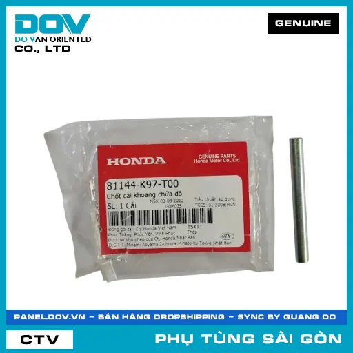CHỐT CÀI KHOANG CHỨA ĐỒ | HONDA PARTS CODE 81144K97T00 — 81144K97T00