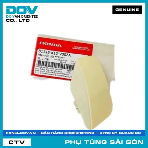NẮP KHẨN CẤP *Y229P* | HONDA PARTS CODE 81145K12V00ZA — 81145K12V00ZA