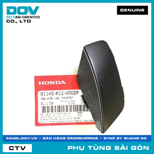 NẮP KHẨN CẤP *NHA76* | HONDA PARTS CODE 81145K12V00ZP — 81145K12V00ZP