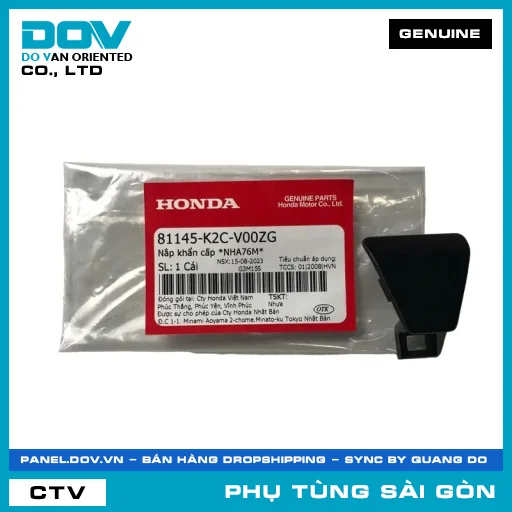 NẮP KHẨN CẤP *NHA76M* | HONDA PARTS CODE 81145K2CV00ZG — 81145K2CV00ZG