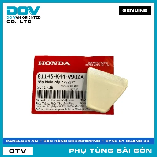 NẮP KHẨN CẤP *Y229P* | HONDA PARTS CODE 81145K44V90ZA — 81145K44V90ZA