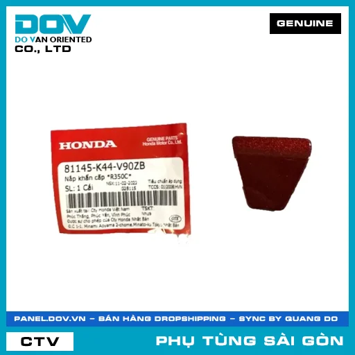 NẮP KHẨN CẤP *R350C* | HONDA PARTS CODE 81145K44V90ZB — 81145K44V90ZB