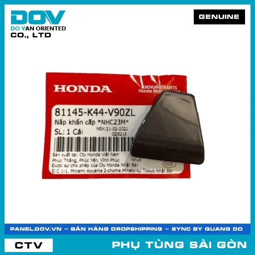 NẮP KHẨN CẤP *NHC23M* | HONDA PARTS CODE 81145K44V90ZL — 81145K44V90ZL